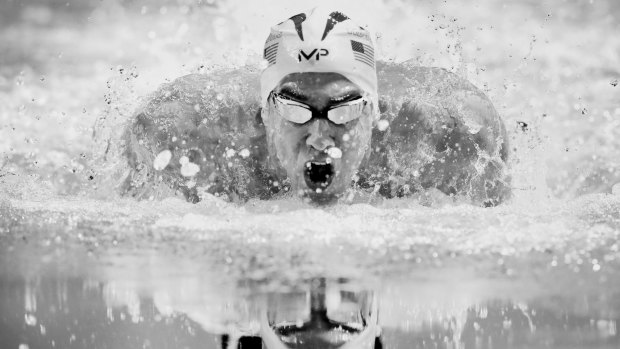 In the swim: Michael Phelps.