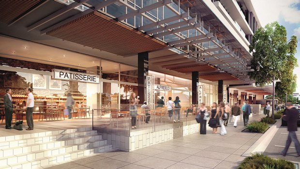 The Park Road dining precinct is set to be extended onto Railway Terrace.