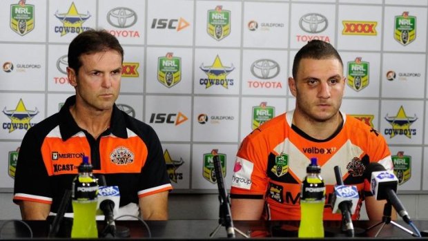 No issue: Robbie Farah with new coach Mick Potter.