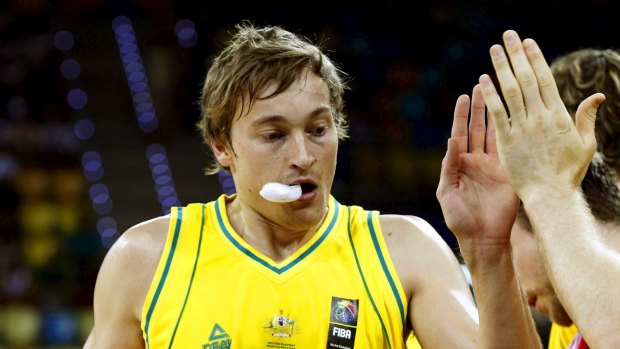 Prospect: Boomers forward Ryan Broekhoff is hoping his form for the national side will help his NBA dream.