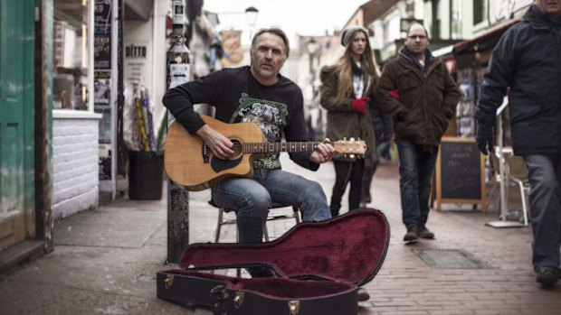 Neil Brooks on the streets of London.