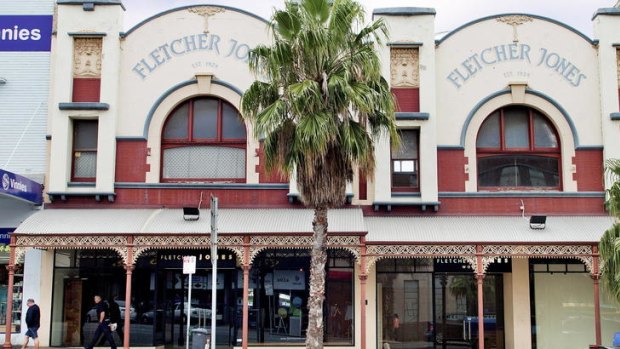 Fletcher Jones' historic Geelong building will be auctioned after the clothing icon slid into administration.