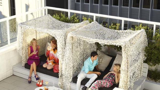 The shocking truth ... Brisbane now actually has cool bars, like the Limes Hotel's rooftop.