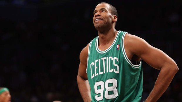 Short-team deal: Jason Collins came out last year, becoming the first openly gay active player in major US sports.