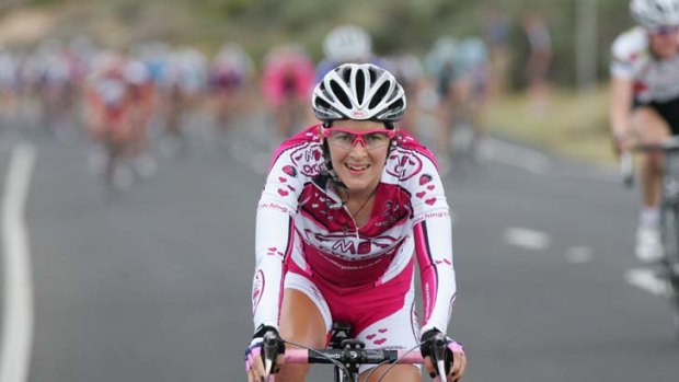 Cycling her passion ... Carly Hibberd was killed in a collision in Italy.