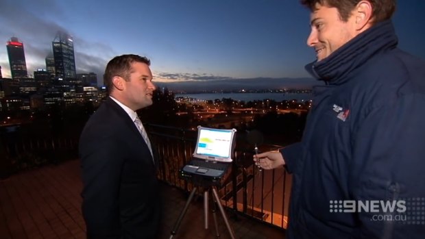Nine News test the noise at the top of Jacob's Ladder 