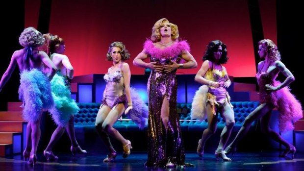 Showtime: Todd McKenney takes centre stage in <i>La Cage aux Folles</i>.