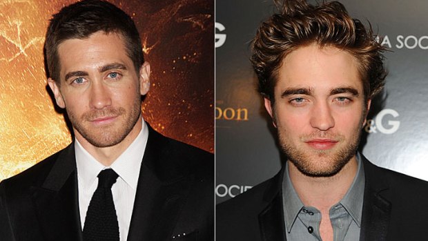 The price of fame ... Jake Gyllenhaal and Robert Pattinson.