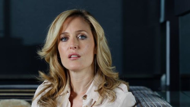 Gillian Anderson's latest role is as an MI7 agent.