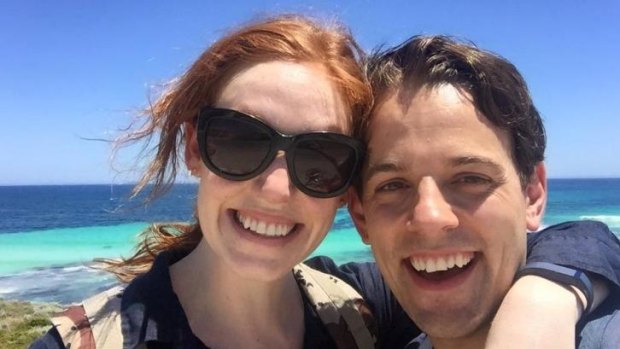 Hugo Chiarella proposed to his actress girlfriend Gabrielle Scawthorn on Perth's Rottnest Island.