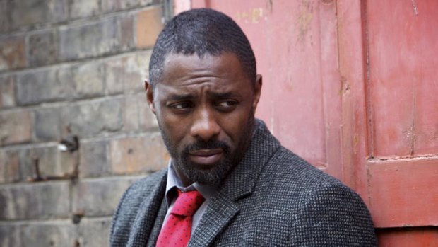 Idris Elba in <i>Luther</i>.