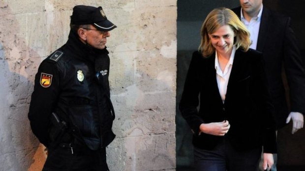 Princess Cristina is the first royal to face criminal allegations in court since the monarchy was reinstated almost 40 years ago. 