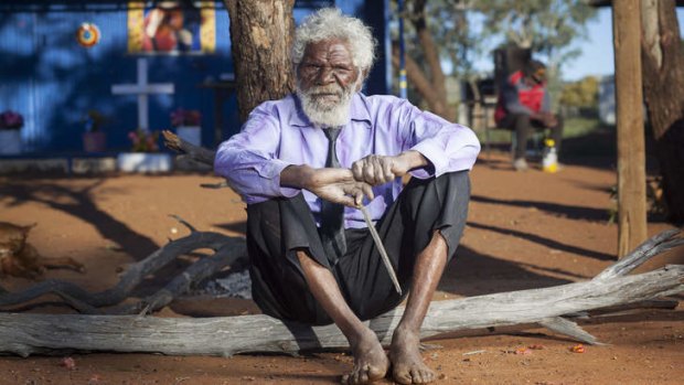 Artist Hector Burton says that for Aboriginal people in remote areas, the arts centre is the most important place in the community.