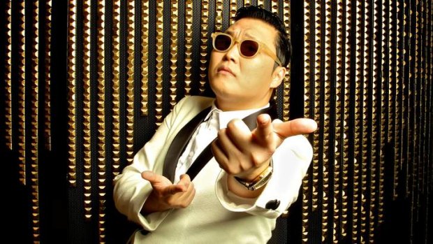 Korean pop sensation, Psy photographed at the Marquee Club.
