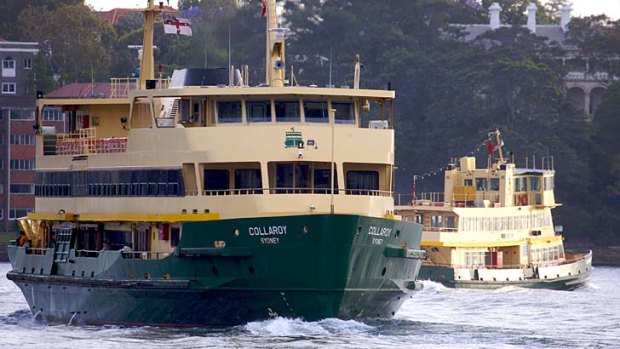 A report on Sydney Ferries ... made public tomorrow.