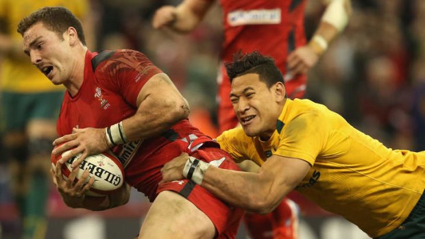 Continuous improvement: Israel Folau won't be content with a stellar first season.
