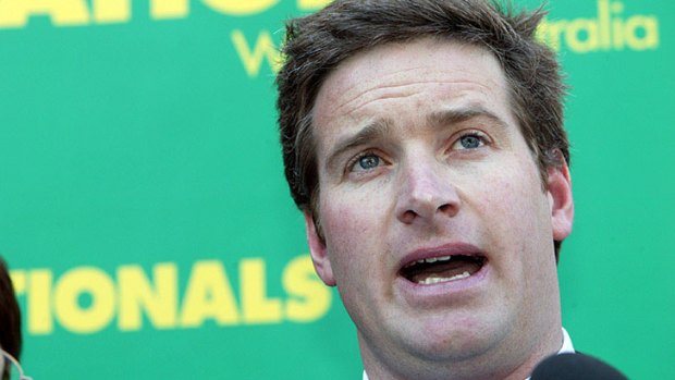 WA Nationals leader Brendon Grylls is stepping down.