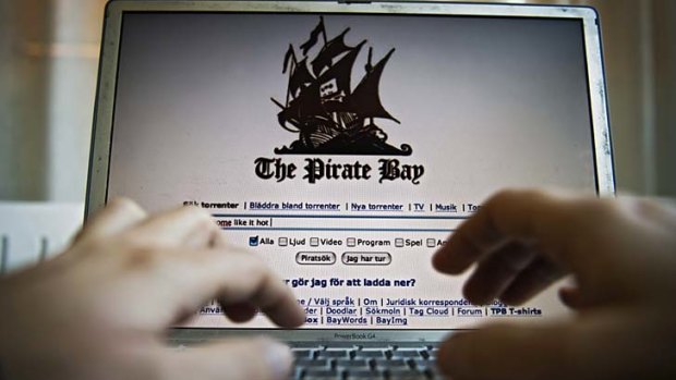 Relocating ... file-sharing website The Pirate Bay.