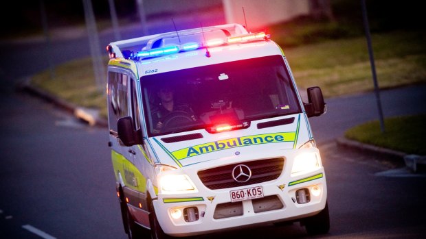 The man was rushed to Princess Alexandra Hospital after his condition deteriorated following the assault.