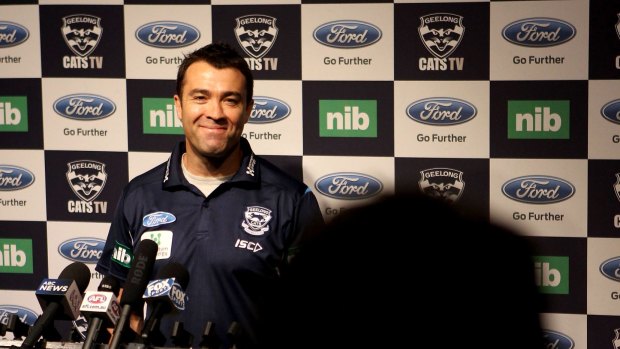 Done deal: Geelong coach Chris Scott may have an ace up his sleeve after Steven Motlop's move to Port Adelaide.