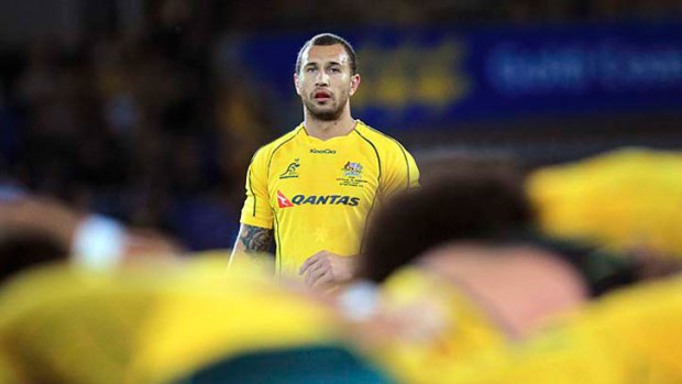 Quade Cooper is tipped to make the starting line-up for the Wallabies on Saturday night.