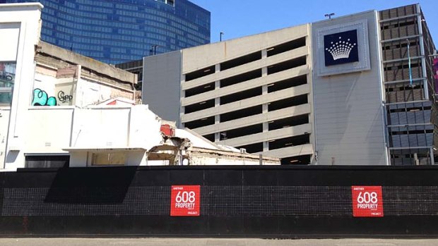 The 210-apartment high-rise was supposed to be finished by the middle of next year at the latest, but site remains virtually untouched.