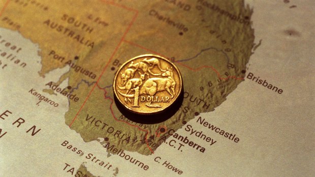 The Australian dollar has risen to be close to US80c.