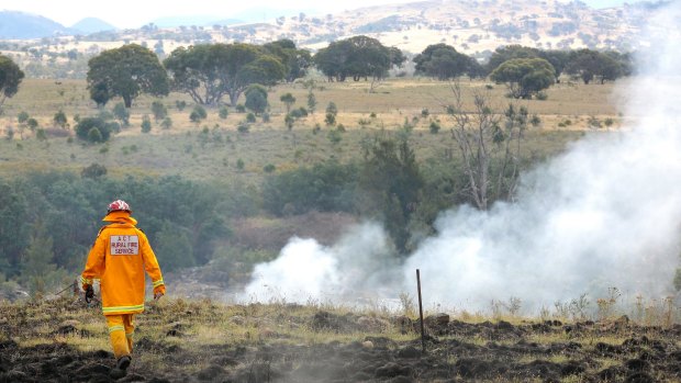 ACT RFS volunteers could start hazard reduction burns in Canberra before the end of summer. 