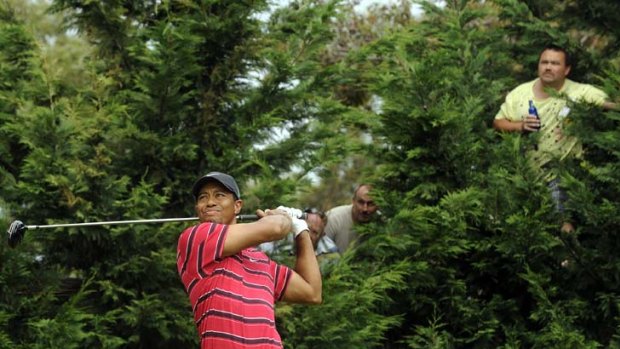 In the woods ... Australian Open officials are unaware of Tiger Woods' official itinerary.