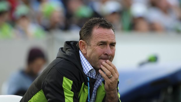 Raiders coach Ricky Stuart has put his misfiring forwards on notice.