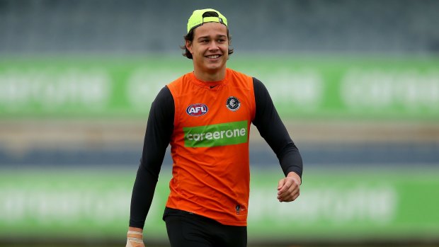 Jack Silvagni will get his chance against the Pies.