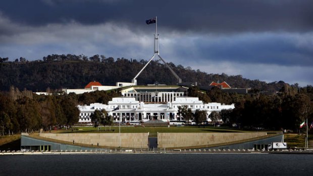 Parliament House and Old Parliament House.