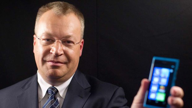 Stephen Elop, chief executive officer of Nokia, hopes Windows Phone can save the ailing handset maker.