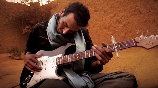 Takes the listener for an afro-blues ride: Omara "Bombino" Moctar.