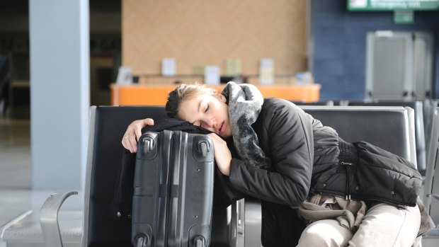 Taking non-direct flights can leave you with long layovers at airports.