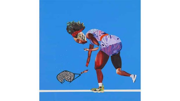Rob McHaffie’s impression of Serena Williams