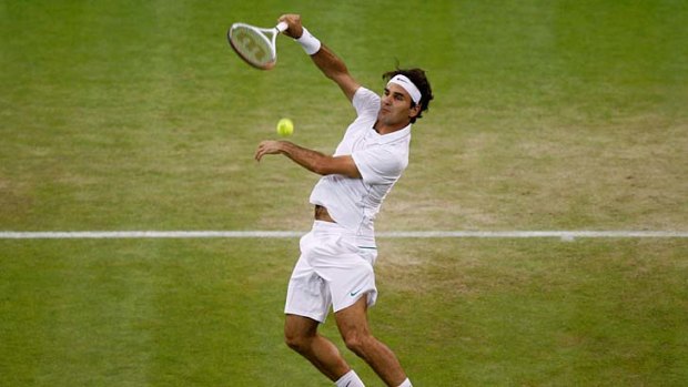 Grand old Swiss ... Roger Federer.