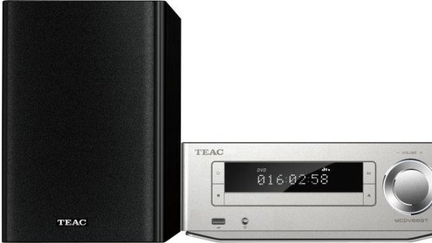 Bells and whistles: The Teac MCDV66BT has a heap of features but the bass is weak.