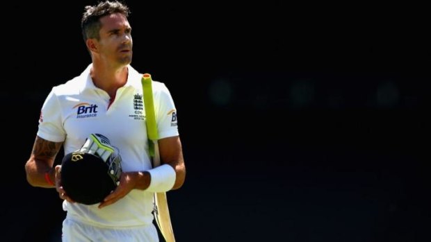 Disinterested? Kevin Pietersen played his last international match at the SCG in January.