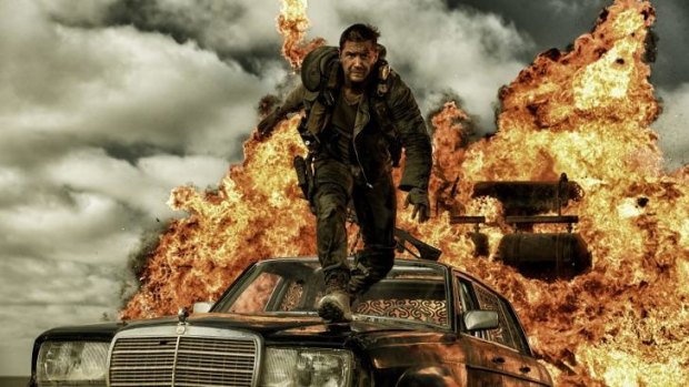 Tom Hardy fires up as Mad Max.