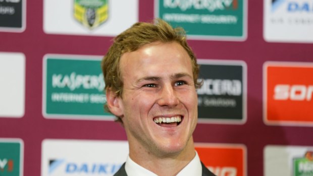 The Daly news: Manly halfback Daly Cherry-Evans announces his decision to stay at Brookvale.
