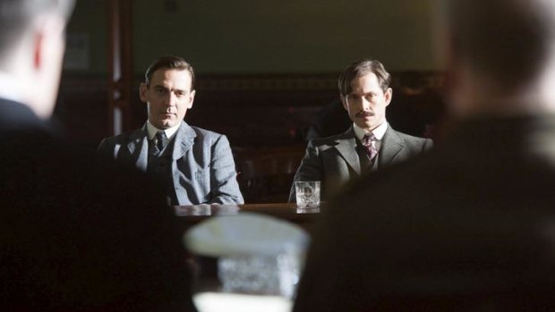 Ewan Leslie, Hugh Dancy in Deadline Gallipoli.