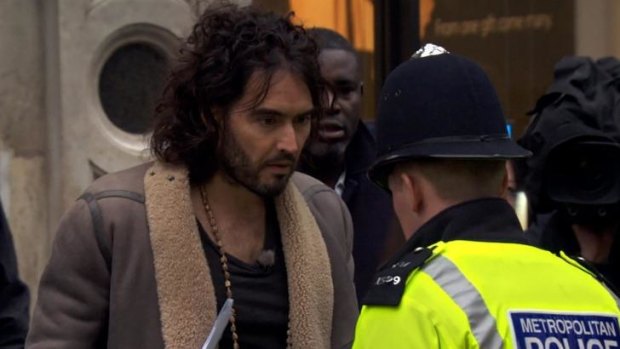 Russell Brand in <i>The Emperor's New Clothes</i>: How seriously does the comedian wish to be taken?