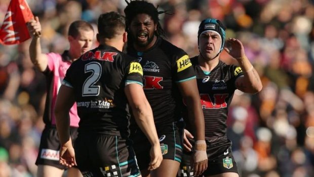 On the prowl: the Panthers are well placed to end their 23-year wait for the minor premiership.