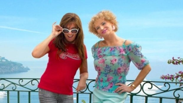 Good mates: Gina Riley and Jane Turner  as Kath and Kim.