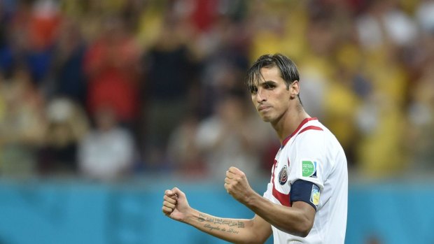 Underdogs ... but don't right off Costa Rica, who are led by outstanding forward Bryan Ruiz.