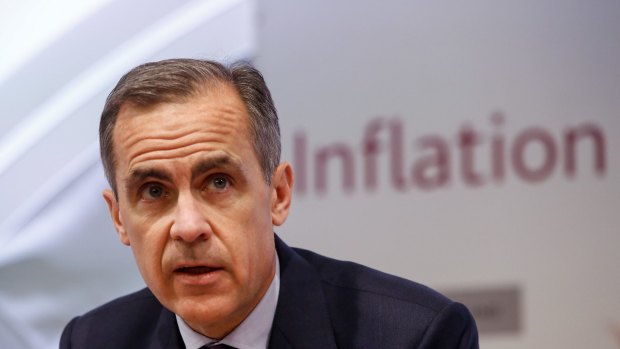 "The global economy risks becoming trapped in a low growth, low inflation, low interest-rate equilibrium," Carney warns.