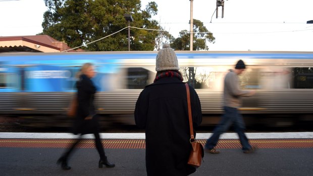 Newmarket station and the Craigieburn line, where a handful of new services are expected to ease some of the commuter squeeze. 