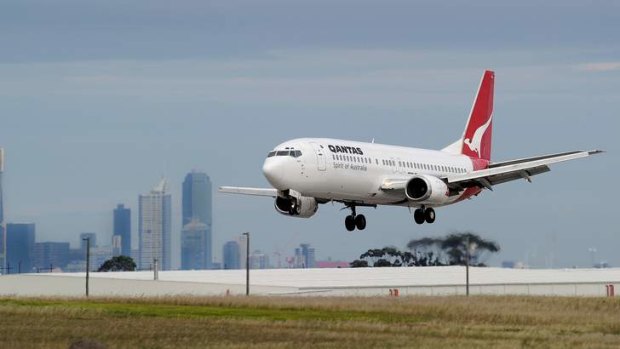 Qantas chief hopes for pick-up in air travel after the federal election.