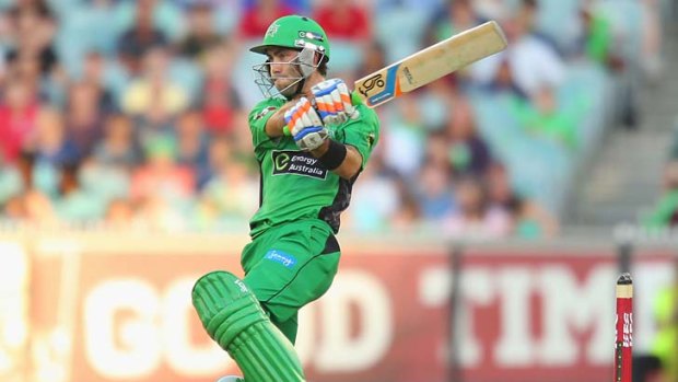 On the up: Glenn Maxwell is hoping to prove his qualities in the international arena.